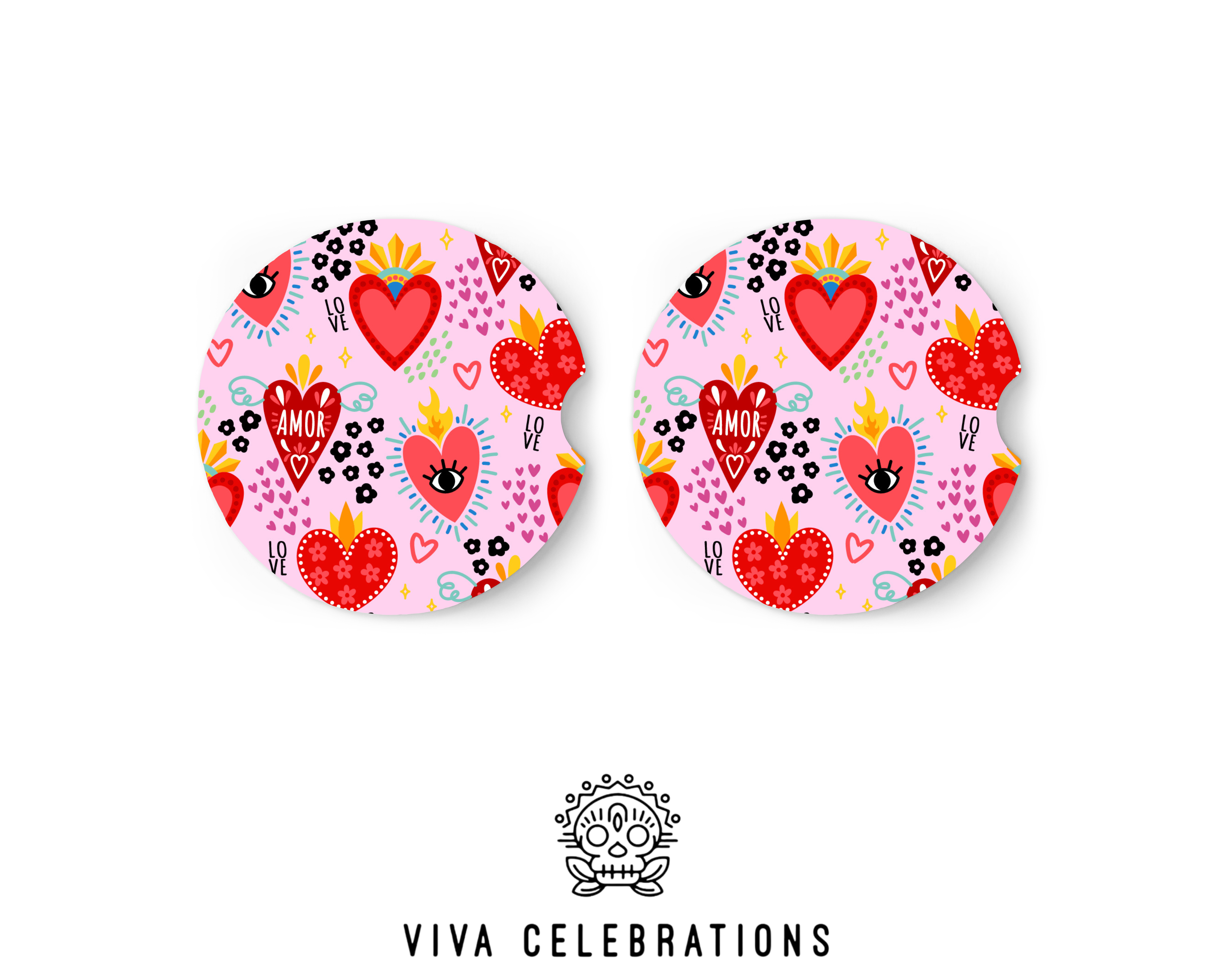 Milagritos car coasters