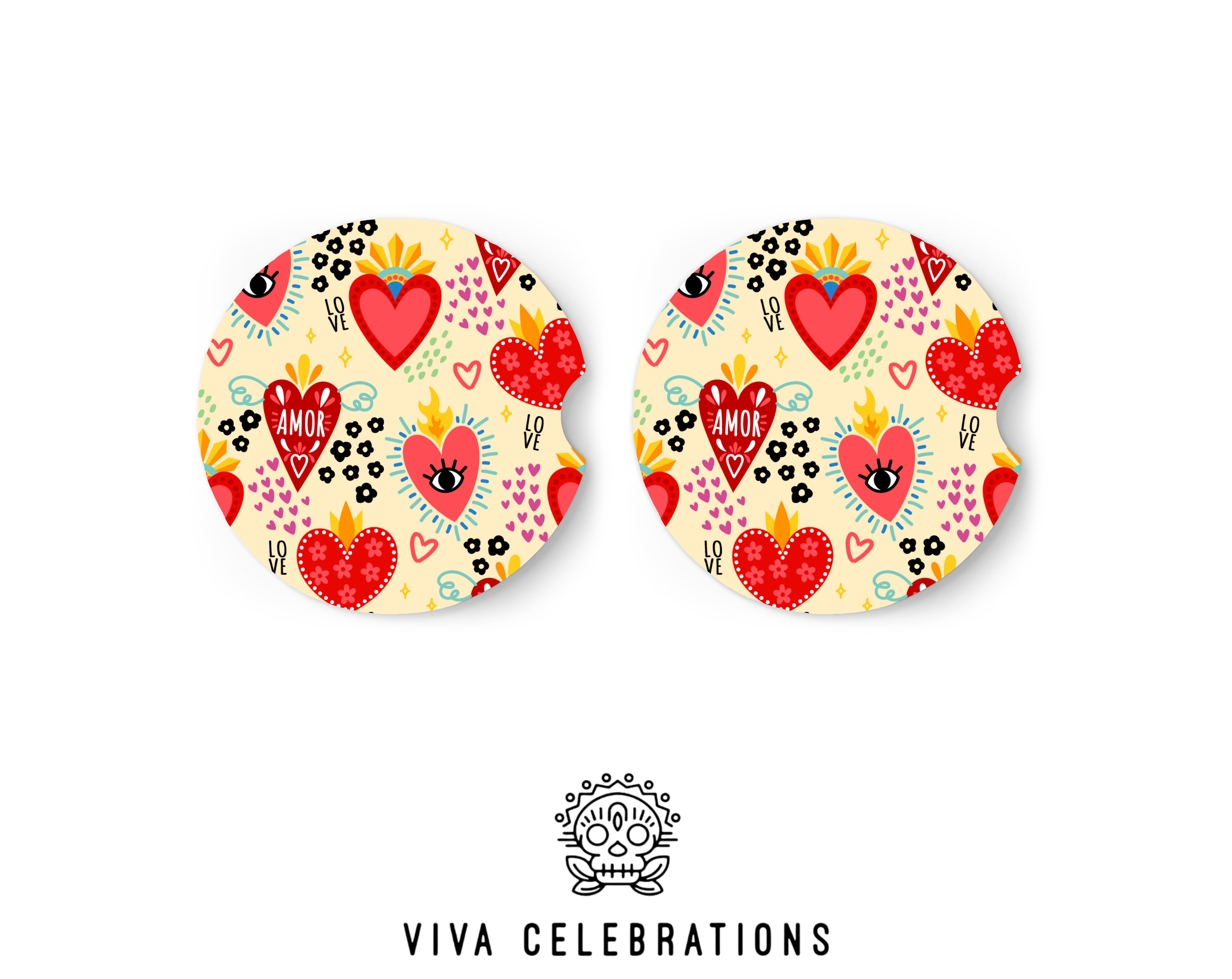 Milagritos car coasters