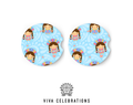 Le Le talavera car coasters