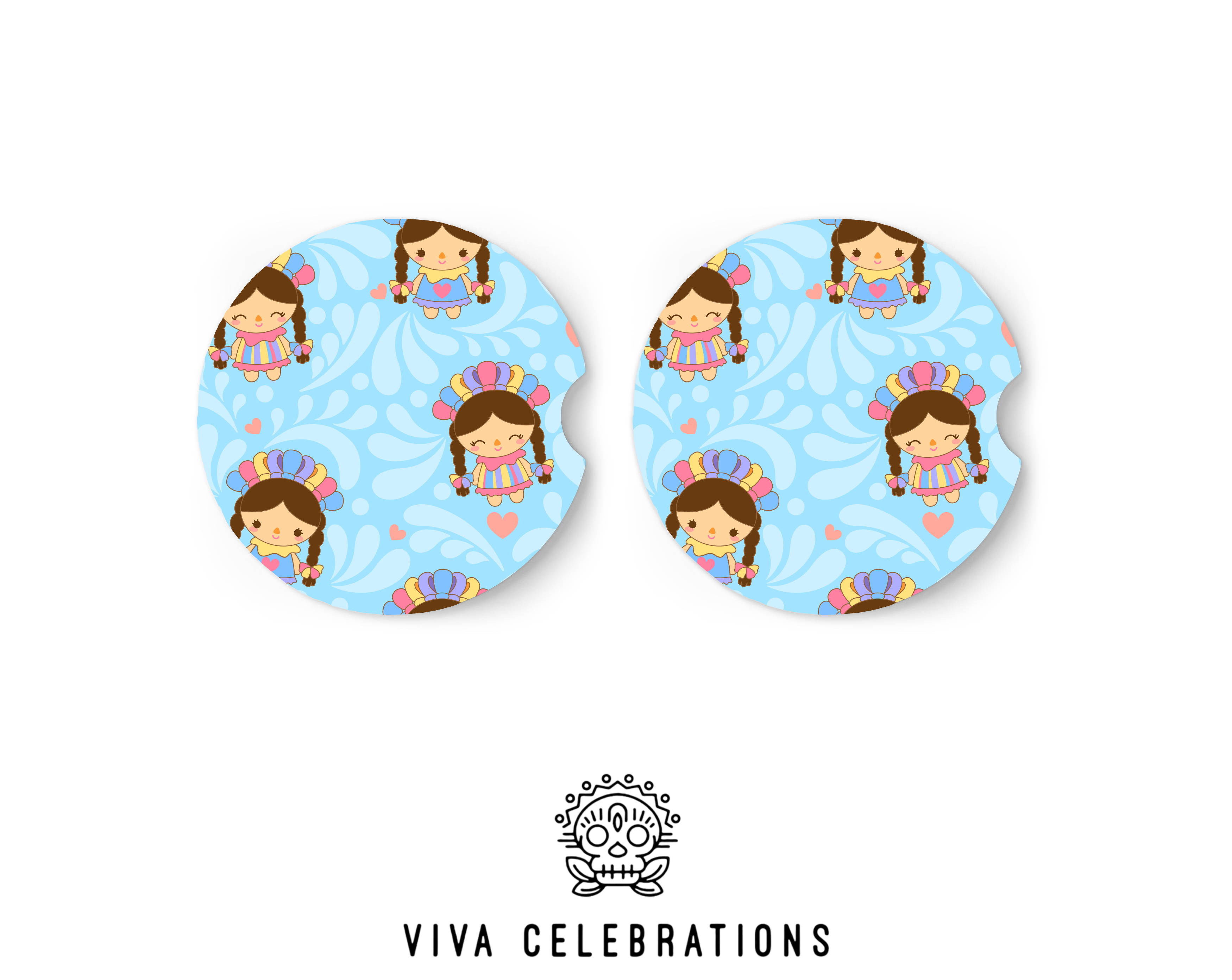 Le Le talavera car coasters
