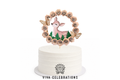 Fawn in Bloom Cake Topper