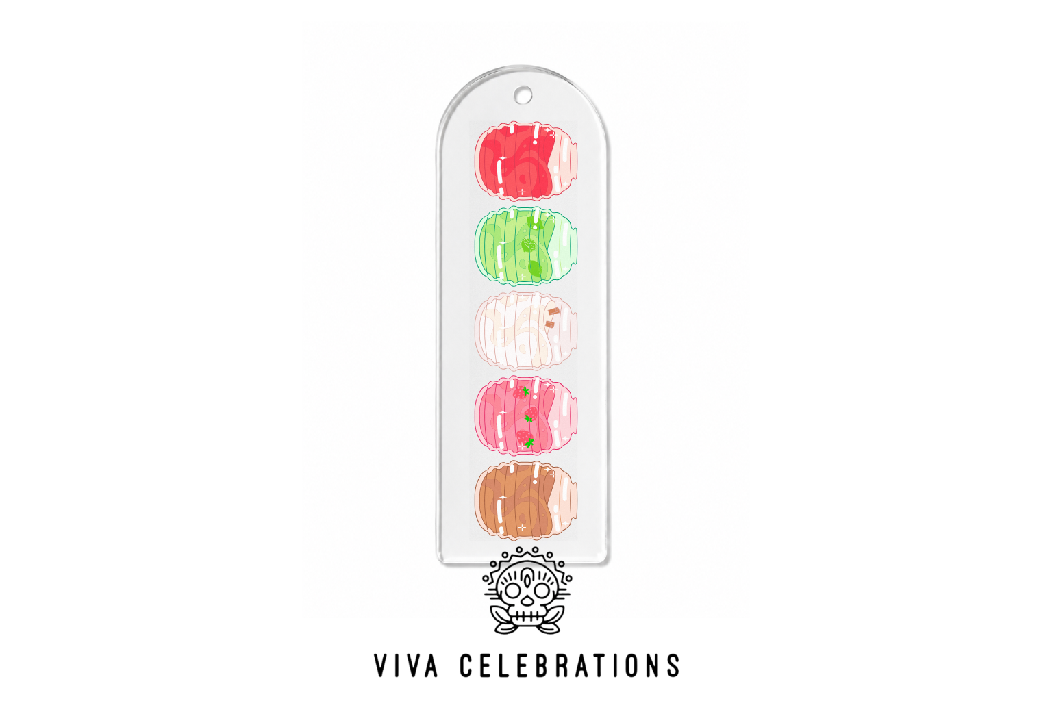 Aguas Frescas Acrylic Bookmark